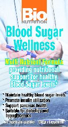 Bio Nutrition Blood Sugar Wellness 60 vegicaps