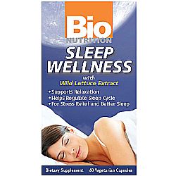 Bio Nutrition Sleep Wellness w/ Wild Lettuce 60 vegicaps