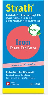 Bio-Strath w/ Koji Mushroom Iron Postbiotic 30 tab