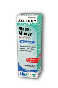 BioAllers Allergy/Sinus Nasal Spray 0.8 oz