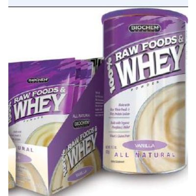 Biochem - 100% Raws N Whey Pdr Pkt / 10