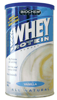 Biochem - 100% Whey Prot Vanilla 13.9 Oz