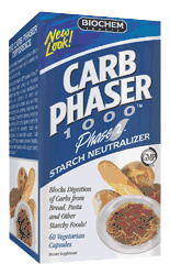 Biochem - Carb Phaser 1000 120 VCaps  TEMPORARILY UNAVAILABLE