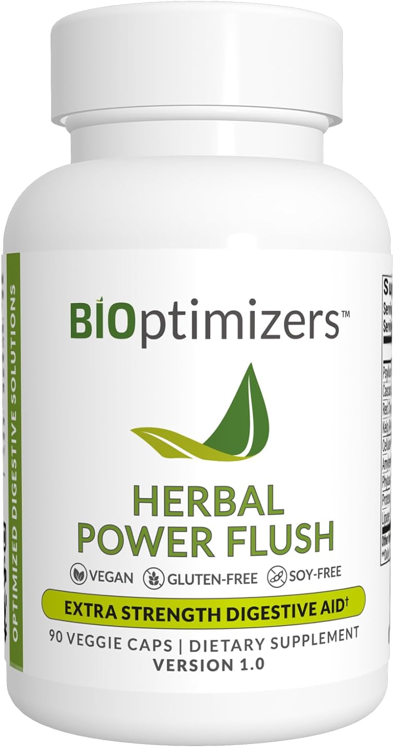 BiOptimizers Herbal Power Flush 90ct