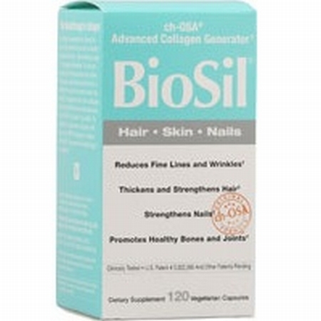 BioSil Hair, Skin, Nails 120 Vcap