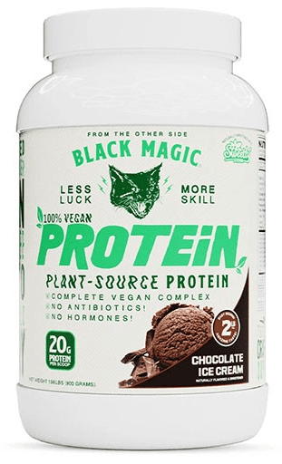 Black Magic Supplements - Plant Protein 2pnd 25 Servings Chocolate Ice Cream