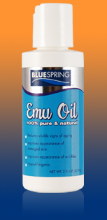 Bluespring 2 oz Pure Emu Oil      TEMPORARILY UNAVAILABLE