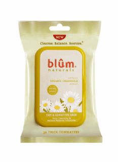 Blum Naturals Daily Dry/Sensitive Skin Towelettes 30 CT-OUT OF STOCK
