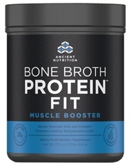 Ancient Nutrition - Bone Broth Protein FIT Muscle Booster 20 Serv
