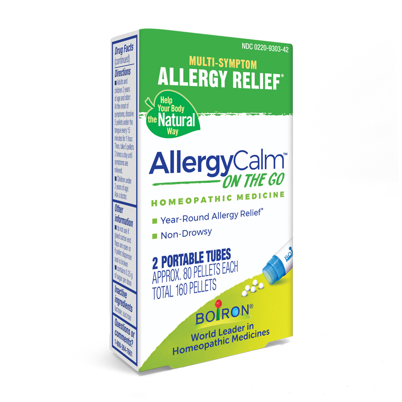 Boiron - AllergyCalm On the Go (2 Tubes) 160 pellets