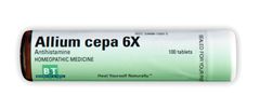 Boericke & Tafel Allium cepa 6X 100 ct-OUT OF STOCK