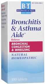 Boericke & Tafel - Bronchitis & Asthma Aide Tabs  100-UNAVAILABLE