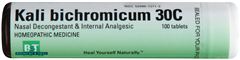Boericke & Tafel - Kali bichromicum 30C  100-OUT OF STOCK