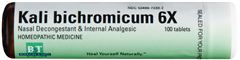 Boericke & Tafel - Kali bichromicum 6X  100-OUT OF STOCK