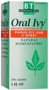 Boericke & Tafel - Oral Ivy Liquid   1 oz     TEMPORARILY UNAVAILABLE