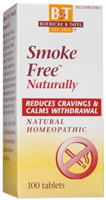 Boericke & Tafel - Smoke Free Naturally Tablets 100     TEMPORARILY UNAVAILABLE