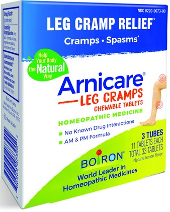 Boiron - Arnicare Leg Cramps 3 Tubes 33 chewable