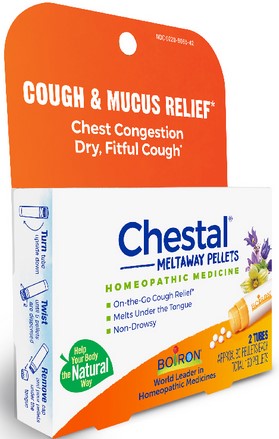 Boiron - Chestal Adult Pellets (2 Tubes) 160 pellets