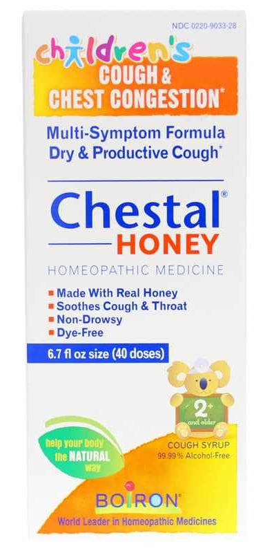 Boiron Chestal,Children'S,Honey 6.7 FZ