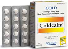Boiron Coldcalm Blister Pak  60 tab