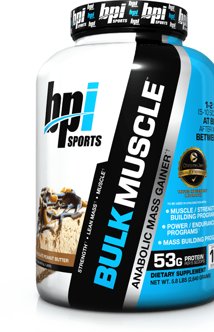 BPI BULK MUSCLE CHOC PB 5.82LB
