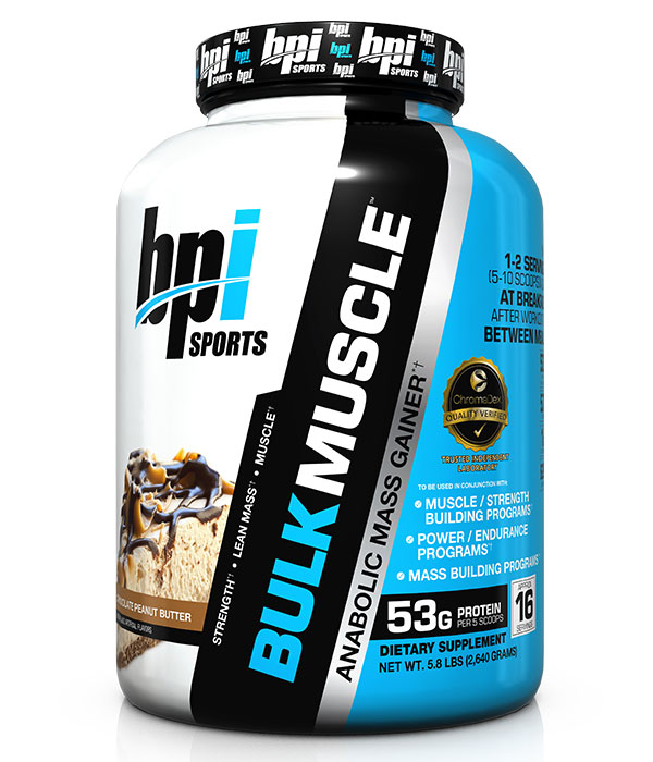 BPI BULK MUSCLE VANILLA 5.82LB