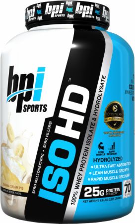 BPI ISO-HD BANANA CREAM PIE 4.9LB