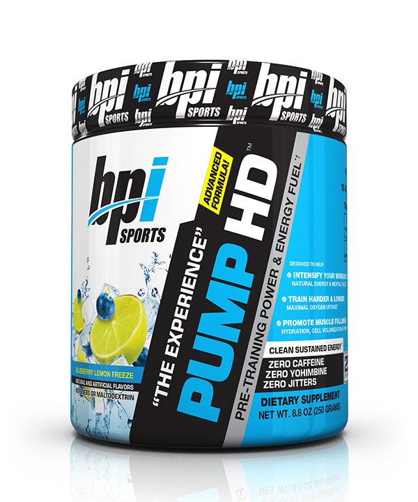 BPI PUMP HD BLUEBERRY LEMON 25/SRV