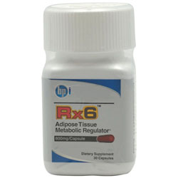 BPI Rx6 Yohimbe Free 30 Caps