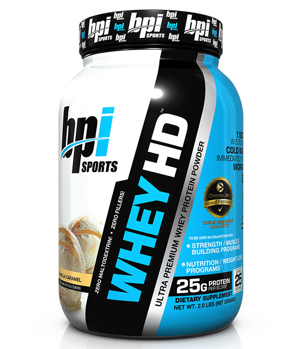 BPI WHEY-HD VANILLA CARAMEL 2LB