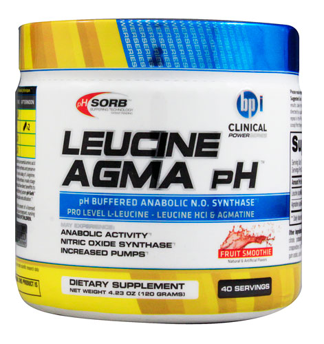 BPI Leucine Agma pH Fruit Smoothie -- 4.23 oz