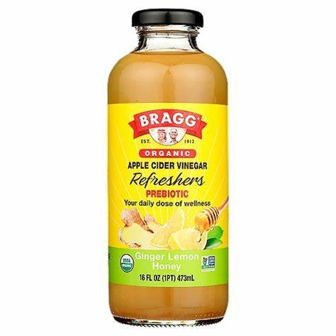 Bragg Ginger Lemon Honey Org 16oz