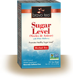 Bravo Tea Sugar Level Tea 20 bag