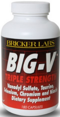 Bricker Labs - Big V Triple 30mg 180 Capsule