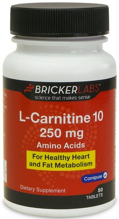 Bricker Labs - L-Carnitine 250 mg 50 Tab