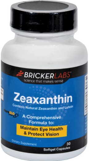 Bricker Labs - Zeaxanthin & Lutein 30 Softgel