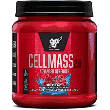 BSN Cellmass 2.0 Blue Razz 25 Servings