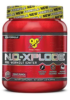 BSN N.O. - Xplode NEW FORMULA Fruit Punch 30 servings - TEMP UNAVAILABLE