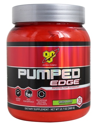 BSN Pumped Edge Green Apple 30/Srv