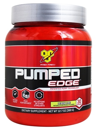 BSN Pumped Edge Lemon Lime 30/Srv       TEMPORARILY UNAVAILABLE