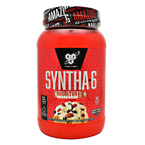 BSN Syntha-6 Cold Stone Berry Berry Berry Good 2.59Lb