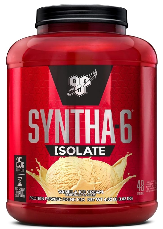 BSN Syntha-6 Isolate 4.01 lb Vanilla Ice Cream