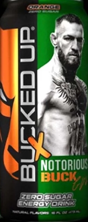 Bucked Up BAMF Orange (Notorious Buck) Connor Mcgregor Series 30 Servings