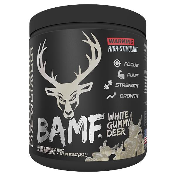 Bucked Up BAMF White Gummy Deer 30 Servings