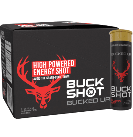 Bucked Up Buck Shot Blood Raz 12 Count