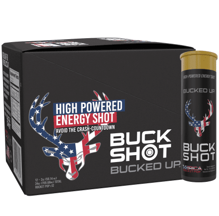 Bucked Up Buck Shot Rocket Pop 12 Count