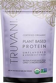 Truvani Plant Base Protein 1.23pnds 20 servings Unflavored & Unsweetened