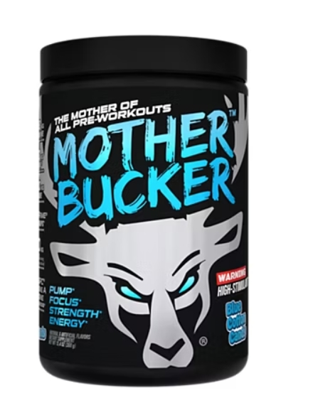 Bucked Up Mother Bucker Blue Cotton Candy  20 Servings