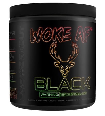 Bucked Up Woke AF Black Island Fusion 30 Servings