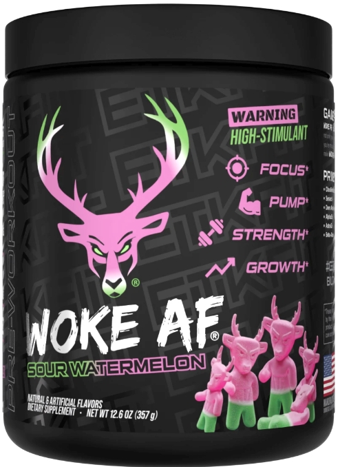 Bucked Up Woke AF Sour Watermelon 30 Servings